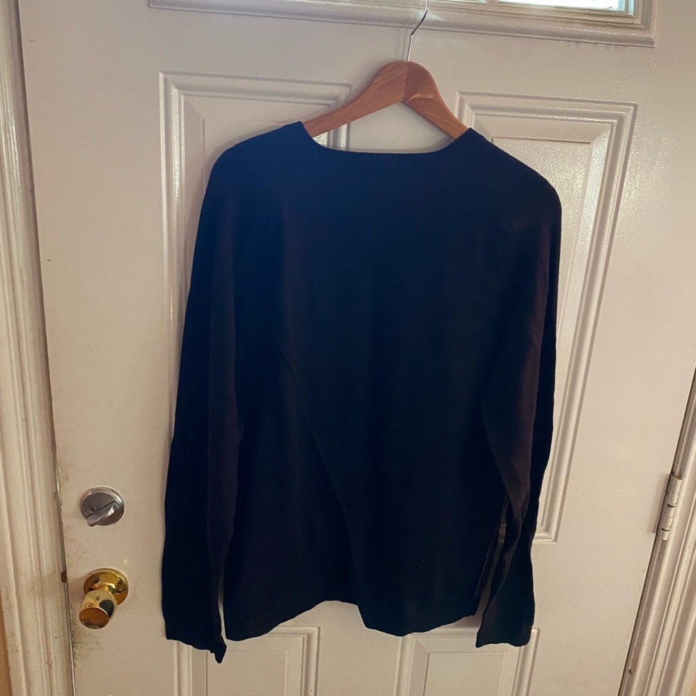 Structure patterned crew neck - Picture 5 of 9